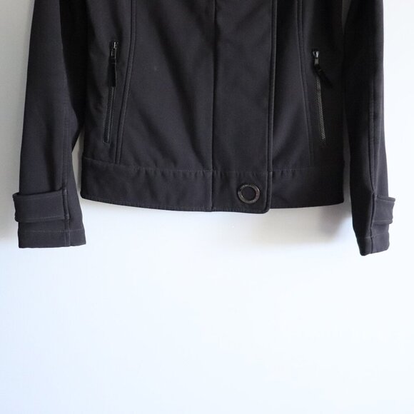 Lululemon Women's Sz 4 Black Audrey Full Zip Fitted Fleece High Neck Jacket - Picture 13 of 16
